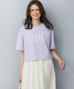 23区 / ニジュウサンク カットソー | 【SLOW/一部店舗限定】ヴィンテージライクジャージー クロップド ロゴ Tシャツ