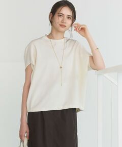 23区 / ニジュウサンク カットソー | 【SLOW/一部店舗限定】ライトダンボール ドロストデザイン カットソー