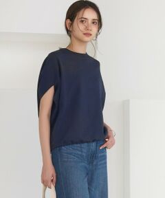 23区 / ニジュウサンク カットソー | 【SLOW/一部店舗限定】ライトダンボール ドロストデザイン カットソー