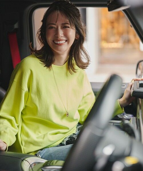 23区 / ニジュウサンク スウェット | カラー スウェット（マスカット色）