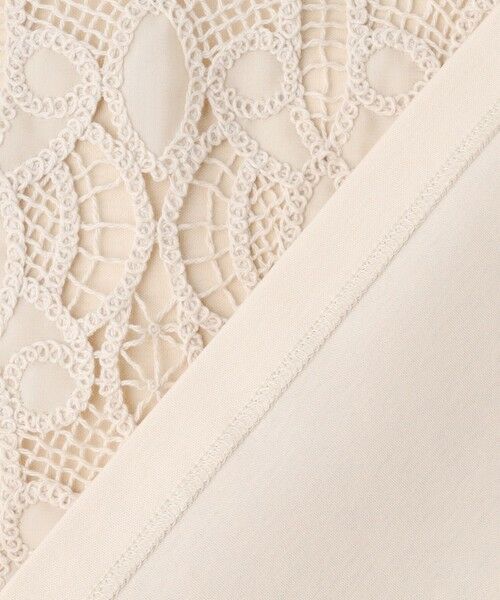 23区 / ニジュウサンク カットソー | コードエンブロイダリージャージー フレンチスリーブ カットソー | 詳細16