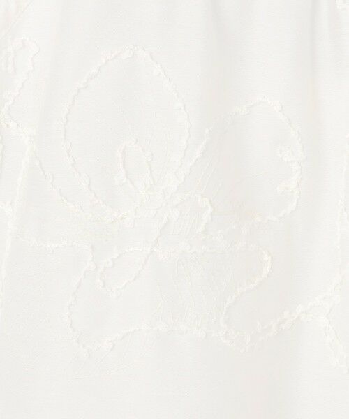 23区 / ニジュウサンク カットソー | 【一部予約】シアーエンブロイダリー キャミソール コンビ Tシャツ | 詳細24