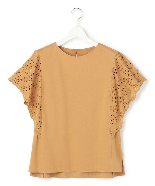 23区 / ニジュウサンク カットソー | カットワークエンブロイダリー デザインスリーブ トップス | 詳細11