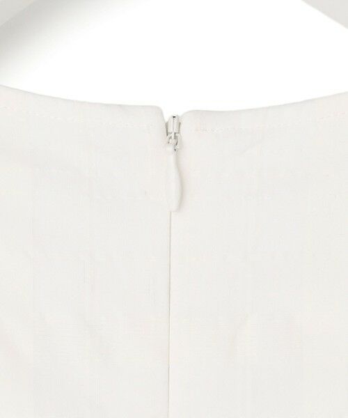 23区 / ニジュウサンク シャツ・ブラウス | シアーチェックレイヤード フレア Tブラウス | 詳細8