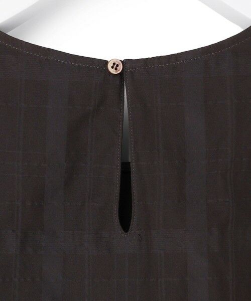 23区 / ニジュウサンク シャツ・ブラウス | シアーチェックレイヤード スリーブレス Tブラウス | 詳細14