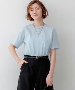23区 / ニジュウサンク カットソー | 【見上愛さん着用】シアーコンフォート クルーネック Tシャツ