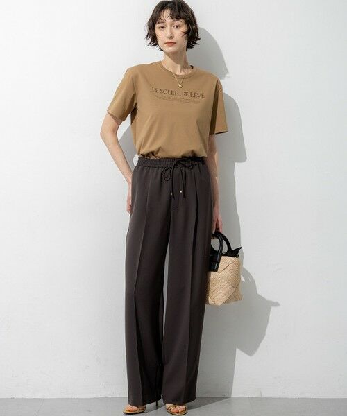 23区 / ニジュウサンク カットソー | LE SOLEIL SE LEVE ロゴ Tシャツ | 詳細3