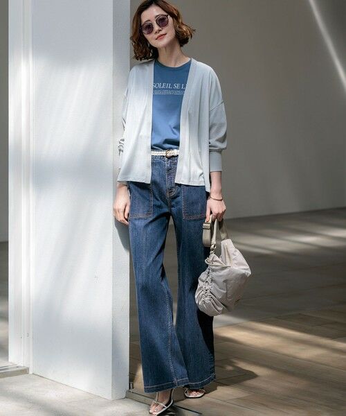 23区 / ニジュウサンク カットソー | LE SOLEIL SE LEVE ロゴ Tシャツ | 詳細8