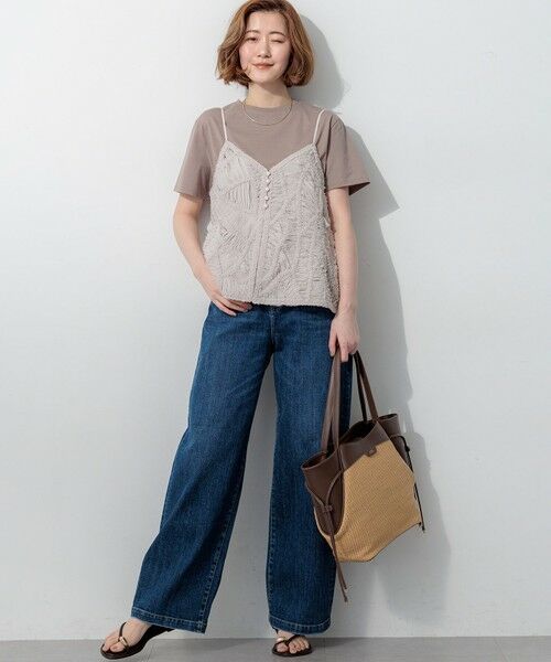 23区 / ニジュウサンク カットソー | 【一部予約/WEB＆一部店舗限定カラーあり】ハイエンド クルーネック Tシャツ | 詳細15