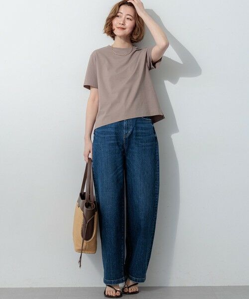 23区 / ニジュウサンク カットソー | 【一部予約/WEB＆一部店舗限定カラーあり】ハイエンド クルーネック Tシャツ | 詳細13