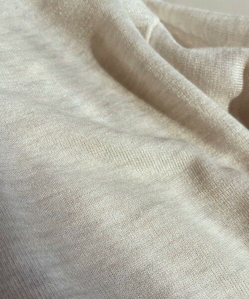 23区 / ニジュウサンク パーカー | シャイニーシアーニット ジップアップ パーカー | 詳細9