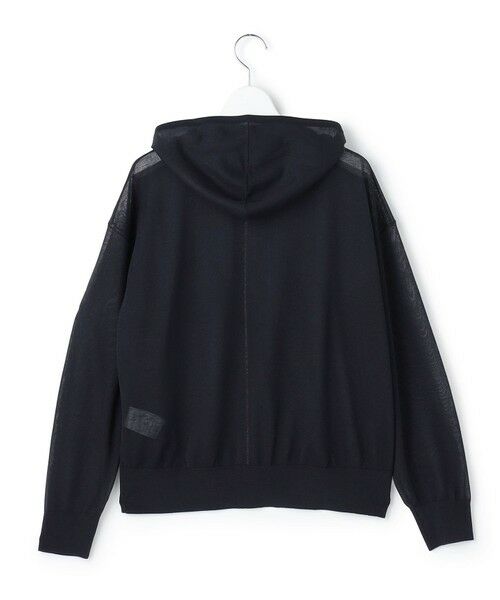 23区 / ニジュウサンク パーカー | シャイニーシアーニット ジップアップ パーカー | 詳細29