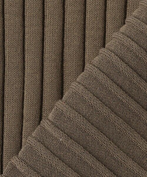 23区 / ニジュウサンク ニット・セーター | ワイドリブ 五分袖 ポロニット | 詳細9