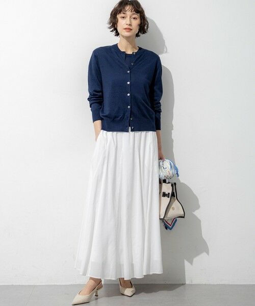 23区 / ニジュウサンク カーディガン・ボレロ | 【一部予約/見上愛さん着用】ピュアリネンハイゲージ カーディガン | 詳細13