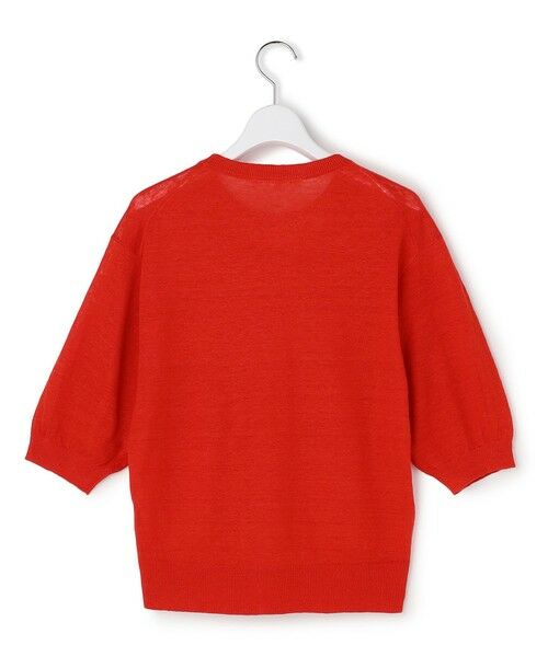 23区 / ニジュウサンク ニット・セーター | 【一部予約】ピュアリネンハイゲージ パフスリーブ ニット | 詳細3