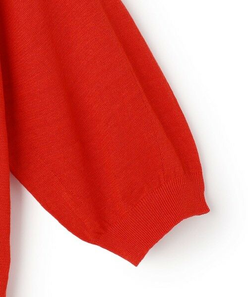 23区 / ニジュウサンク ニット・セーター | 【一部予約】ピュアリネンハイゲージ パフスリーブ ニット | 詳細5