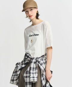 23区 / ニジュウサンク ニット・セーター | インターシャロゴ レターニット