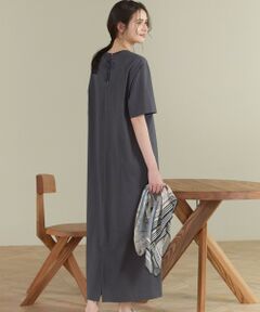 23区 / ニジュウサンク ロング・マキシ丈ワンピース | 【SLOW/一部店舗限定】ヴィンテージライクジャージー T ワンピース