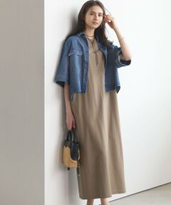 23区 / ニジュウサンク ロング・マキシ丈ワンピース | 【SLOW/一部店舗限定】ヴィンテージライクジャージー T ワンピース