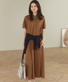 23区 / ニジュウサンク ロング・マキシ丈ワンピース | 【SLOW/一部店舗限定】ファンクショナル ポロ ワンピース