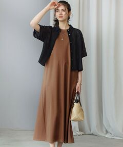 23区 / ニジュウサンク ロング・マキシ丈ワンピース | 【SLOW/一部店舗限定】ファンクショナル ノースリーブ ワンピース