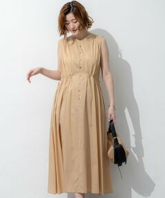 23区 / ニジュウサンク ロング・マキシ丈ワンピース | シルキーライトクロス フレアワンピース