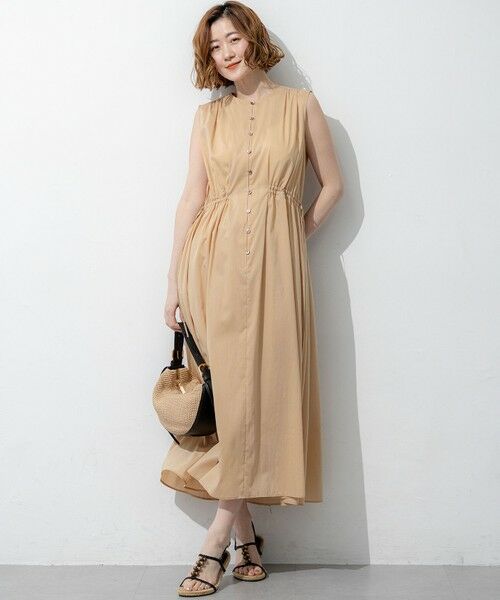 23区 / ニジュウサンク ロング・マキシ丈ワンピース | シルキーライトクロス フレアワンピース | 詳細15