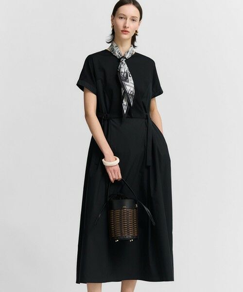 23区 / ニジュウサンク ロング・マキシ丈ワンピース | マルチワンピース（ブラック系）