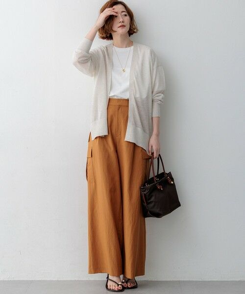 23区 / ニジュウサンク カーゴパンツ | 【見上愛さん着用】コットンスラブポプリン カーゴパンツ | 詳細10