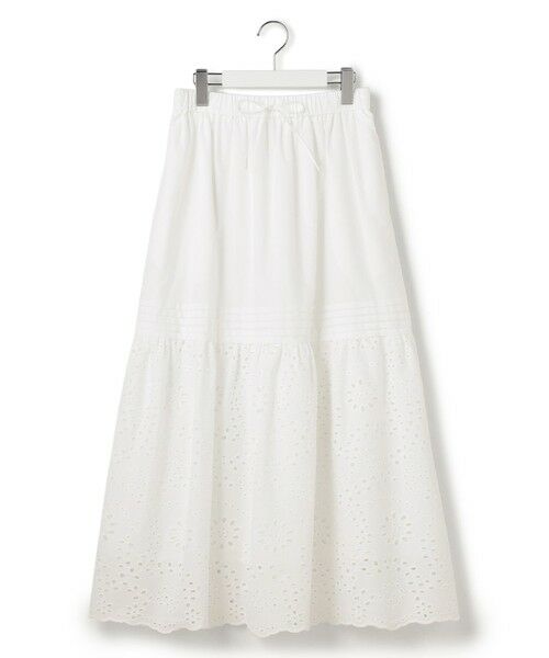 23区 / ニジュウサンク ミニ・ひざ丈スカート | カットワークエンブロイダリー スカート | 詳細8