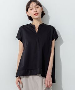 23区 / ニジュウサンク カットソー | ラダーレースジャージー ハンカチーフヘム カットソー