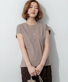 23区 / ニジュウサンク カットソー | ハイエンド フレンチスリーブ Tシャツ