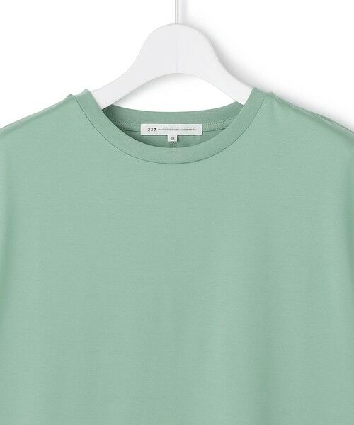 23区 / ニジュウサンク カットソー | シルキータッチ フレンチスリーブ Tシャツ | 詳細16