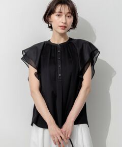 23区 / ニジュウサンク カットソー | アキハコンビ ラッフルスリーブ カットソー