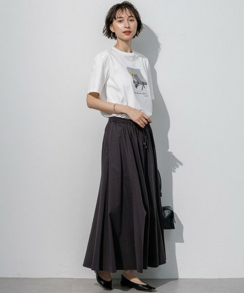 23区 / ニジュウサンク カットソー | Lauren Rolwing コラボ グラフィックプリント Tシャツ | 詳細2