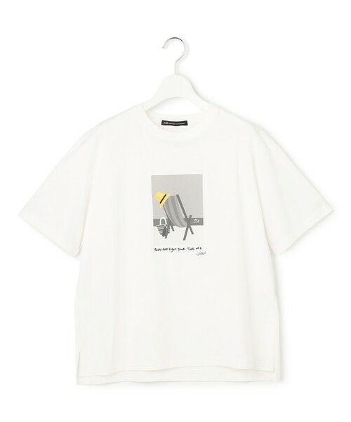 23区 / ニジュウサンク カットソー | Lauren Rolwing コラボ グラフィックプリント Tシャツ | 詳細3