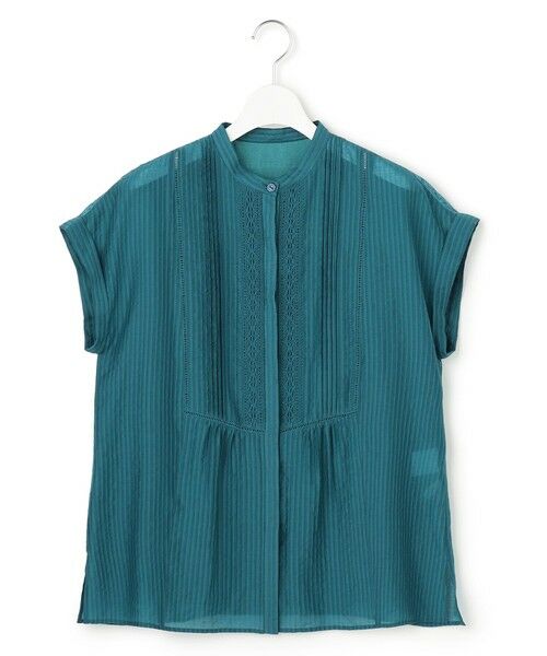 23区 / ニジュウサンク シャツ・ブラウス | 【WEB&一部店舗限定】レースピンタック フレンチスリーブ ブラウス | 詳細9