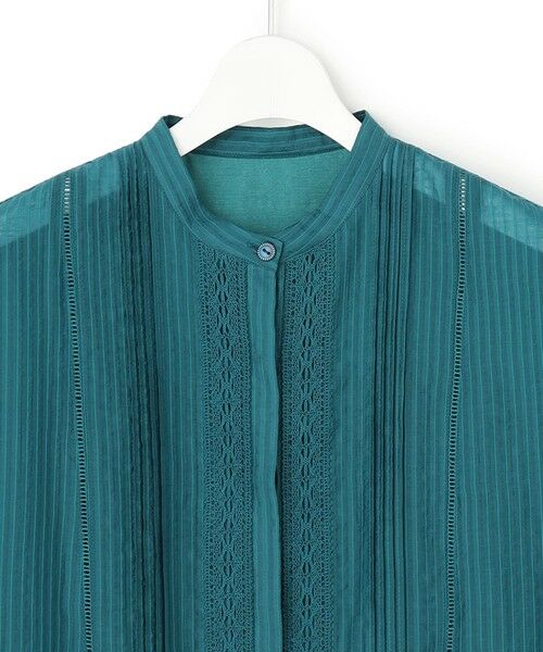 23区 / ニジュウサンク シャツ・ブラウス | 【WEB&一部店舗限定】レースピンタック フレンチスリーブ ブラウス | 詳細11
