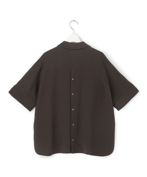 23区 / ニジュウサンク シャツ・ブラウス | ストレッチジョーゼット スキッパーネック ブラウス | 詳細9