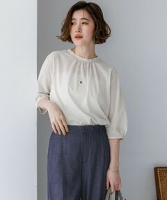 23区 / ニジュウサンク シャツ・ブラウス | 【一部先行予約】クリアトリコットジャージー 2WAY ブラウス