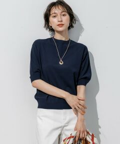 23区 / ニジュウサンク ニット・セーター | セミマットフリゼ リラクシー ニット Tシャツ
