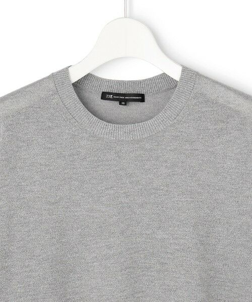 23区 / ニジュウサンク ニット・セーター | オータムメタリック パフスリーブ ニット Tシャツ | 詳細14
