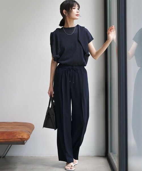 23区 / ニジュウサンク ニット・セーター | 【WEB&一部店舗限定カラーあり】シアードット クルーネック カーディガン | 詳細7