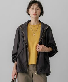 23区 / ニジュウサンク ナイロンジャケット | ライトナイロンタイプライター 2WAYアノラックブルゾン