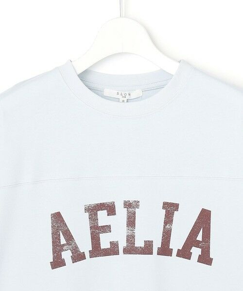 23区 / ニジュウサンク カットソー | 【SLOW/一部店舗限定】リラックス ロゴTシャツ | 詳細13