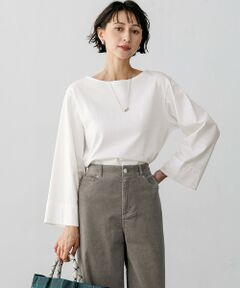 23区 / ニジュウサンク カットソー | 【SLOW/一部店舗限定】ワイドスリーブ Tシャツ