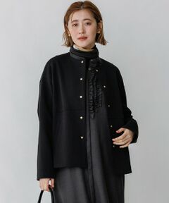 23区 / ニジュウサンク その他アウター | 【先行予約】コットンダンボール　クルーネック ライトアウター