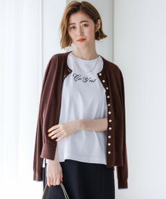 23区 / ニジュウサンク ニット・セーター | 【一部予約】サステナブルウール クルーネック カーディガン