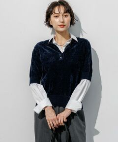 23区 / ニジュウサンク ニット・セーター | ベロアモール ポロ ニット