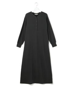 23区 / ニジュウサンク ロング・マキシ丈ワンピース | 【SLOW/一部店舗限定】ヴィンテージライクテリー ヘンリーネック ワンピース